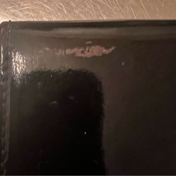 GUCCI BLACK PATENT LEATHER RING KEY HOLDER - Picture 3 of 16